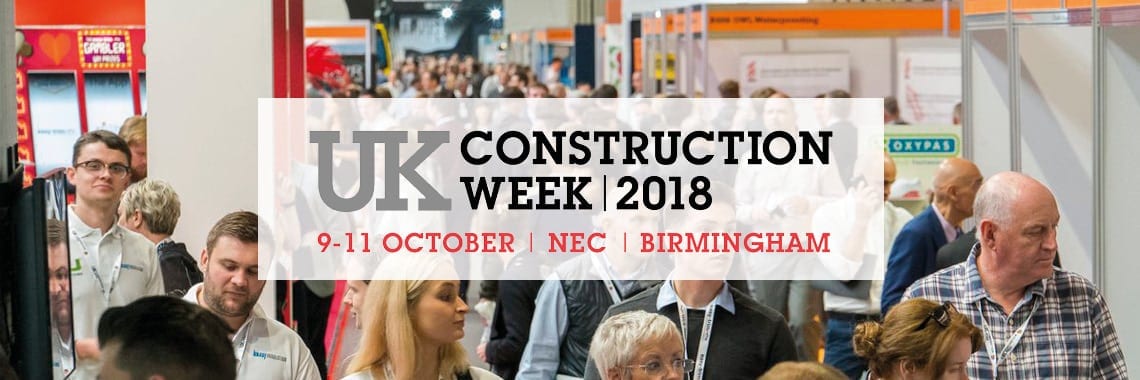 You are currently viewing TLC wystawcą na największych brytyjskich targach budowlanych UK Construction Week 09-11.10.2018