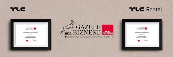 TLC GAZELĄ BIZNESU 2022!